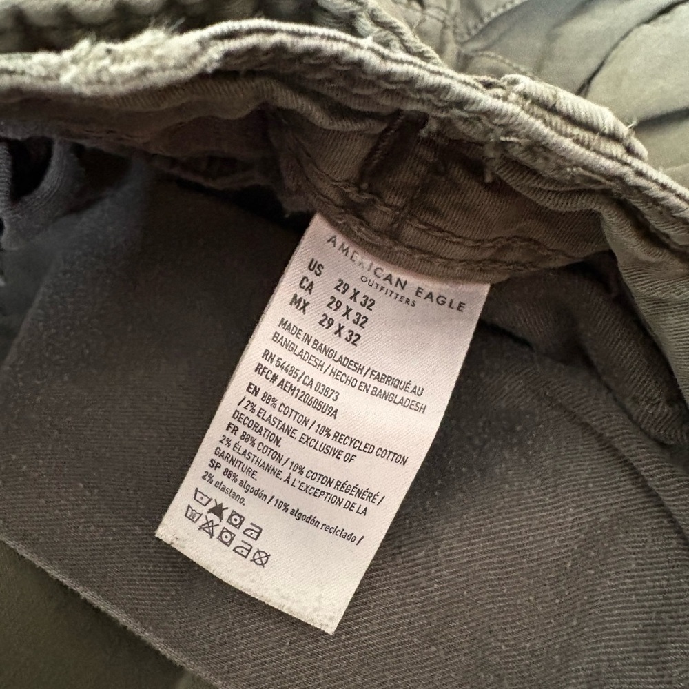 American Eagle Outfitters Men's Cargo Pants - Tan - Picture 4 of 6